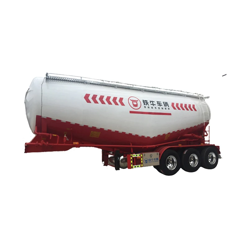 China Supplier Finely Processed Cargo Passenger Car Bulk Cement Transport Semi Trailer