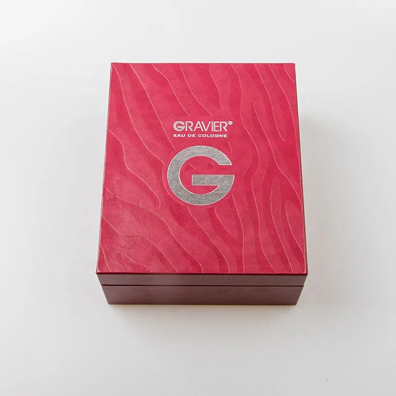 Custom Logo Cosmetic Gift Box Luxury Design MDF Pu Leather Perfume Oil Perfume Bottle Attar Box Packaging