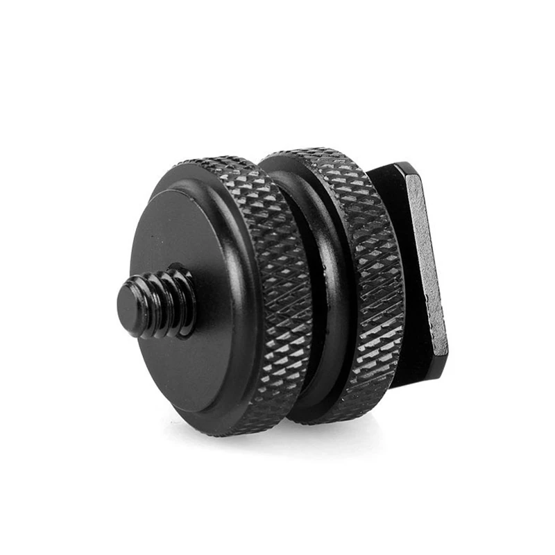 Beizhen Camera Extension Accessory Double hot boot screw connection cell phone SLR aluminum alloy 1/4 double conversion