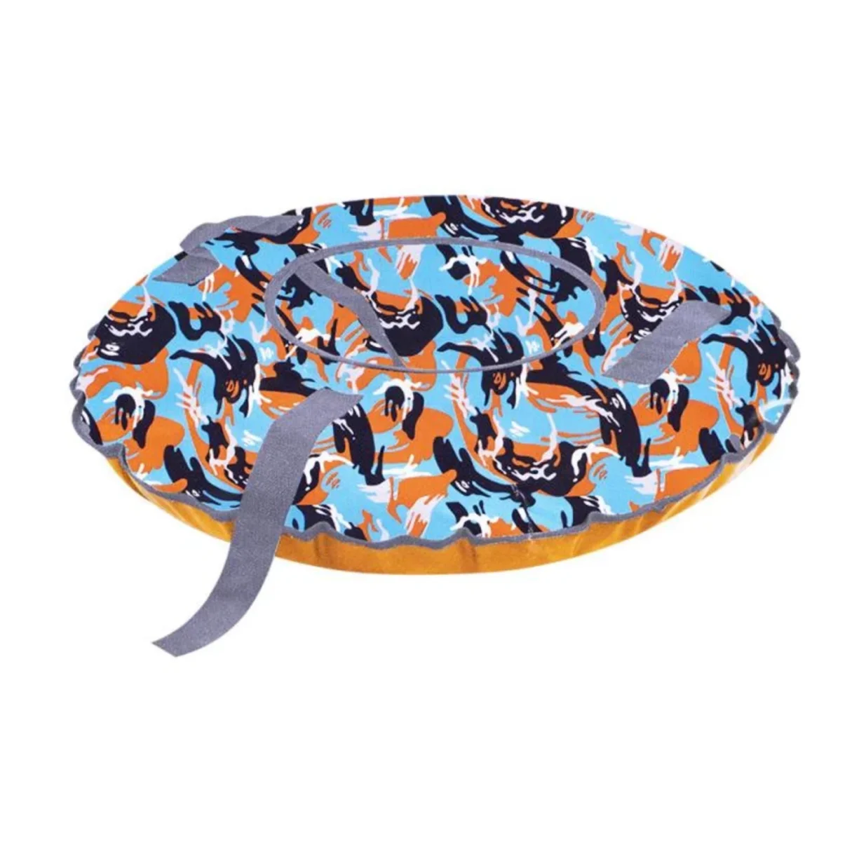 Manufacturers supply inflatable ski ring winter toys thickened cold outdoor skiing inflatable sleigh skiing sleigh