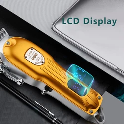 Suttik Беспроводная Машинка для стрижки волос usb перезаряжаемая Золотая профессиональная машинка