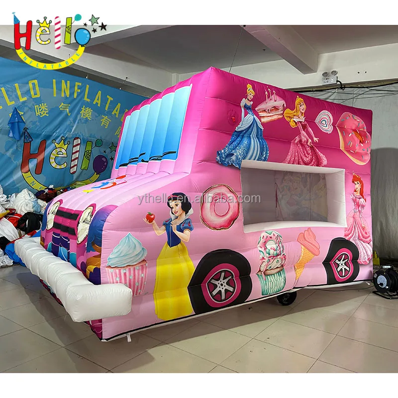 Inflatable car booth tent Inflatable concession stand for sale
