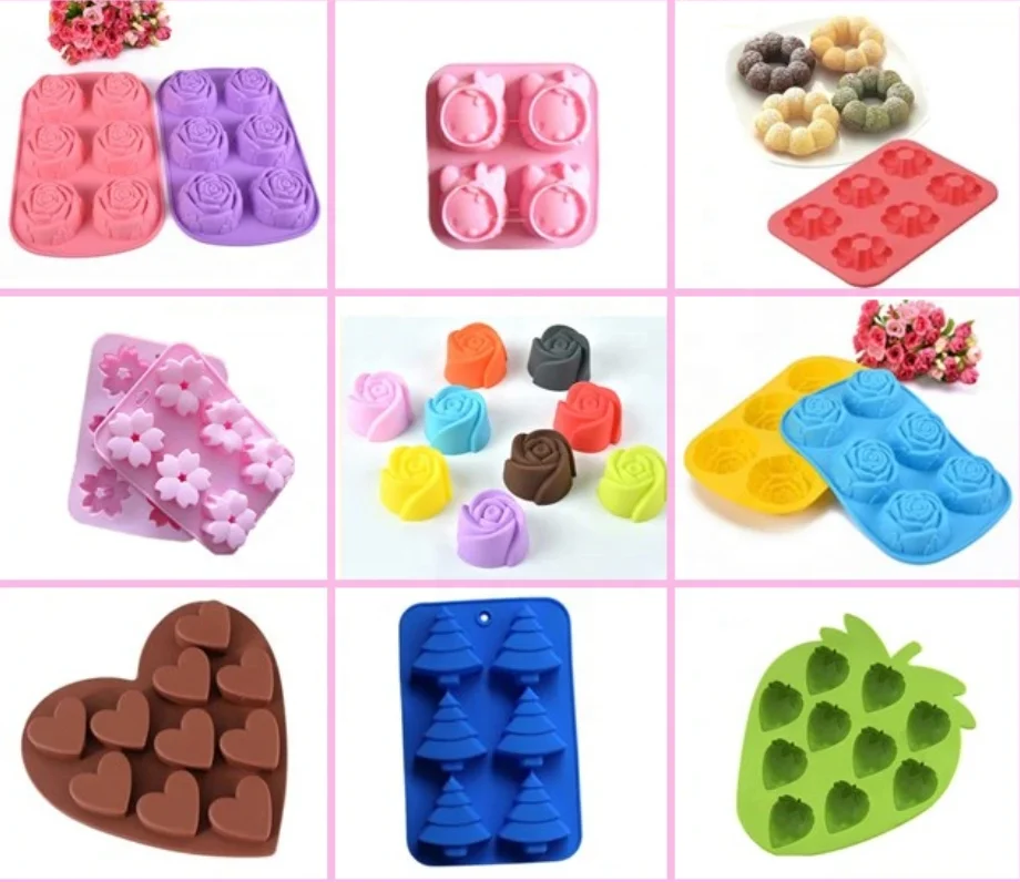 
OEM manufacturer for food grade silicone chocolate molds 