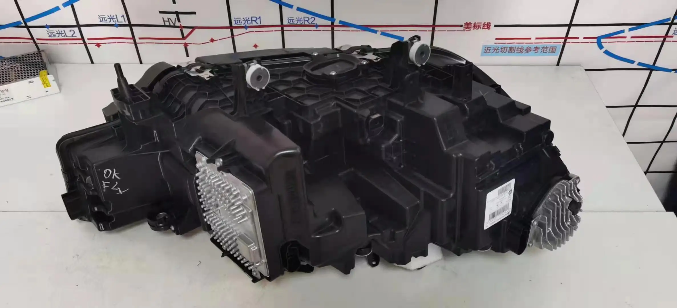 X7 Laser  headlight for BMW 2019-2022 X7 G07 high configuration original used headlight aftermarket replacement DRL