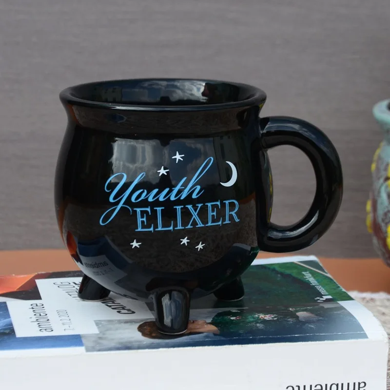 Креативный Казан кружка Хэллоуин призрак фестиваль подарок 3D Керамическая производитель оптом