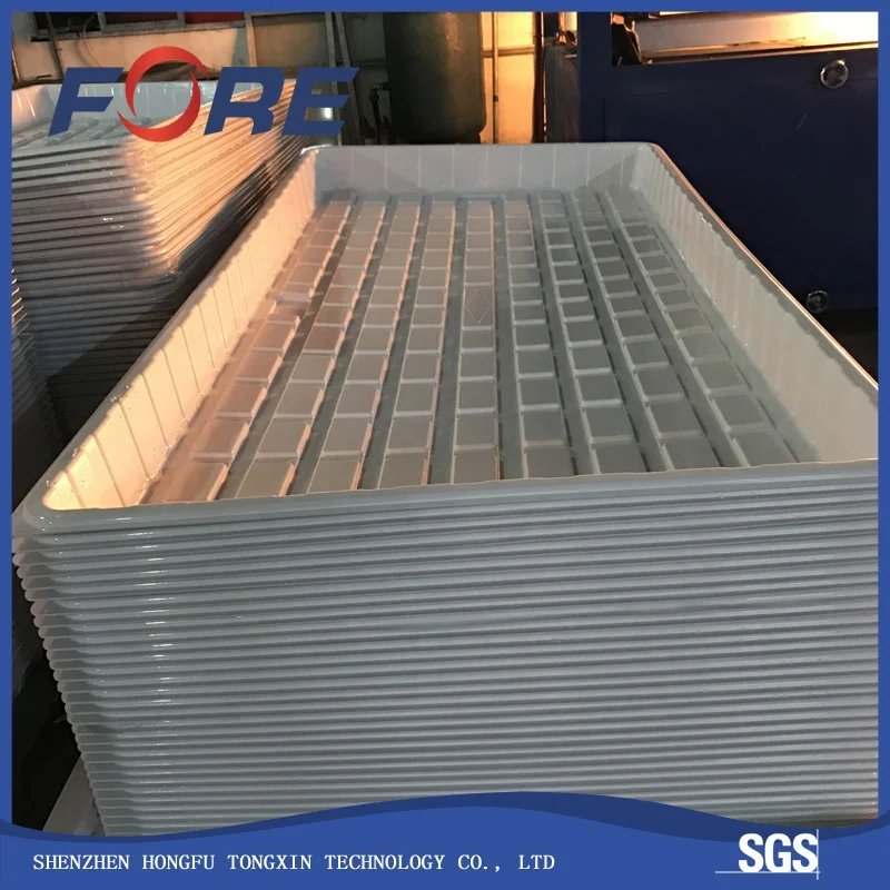 Plastics ABS Grow Trays Vertical Farms Tools Hydroponics Indoor Farming Plates  Microgreen
