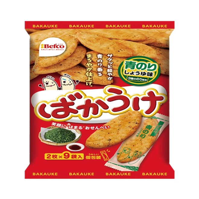 Сыпучие здоровые снэки с рисом Senbei
