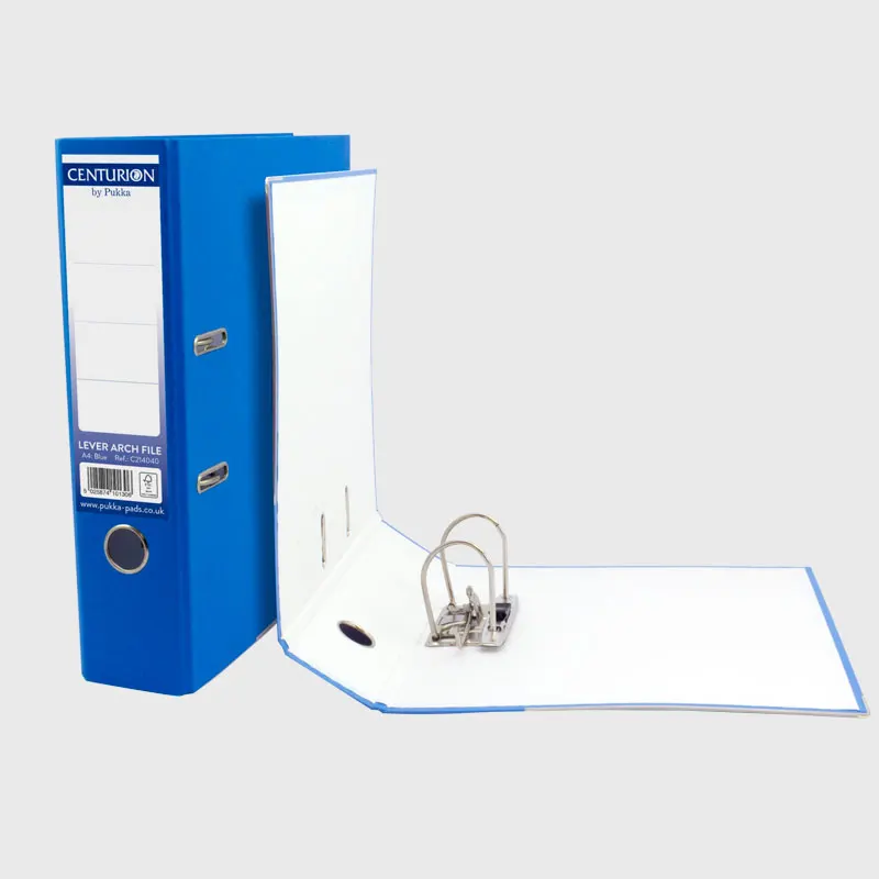 
Office A4/FC Size PP Hard Cover Two Ring Lever Arch File Binder Rings Paperboard Lever Arch File 2 Ring Binder Folder 