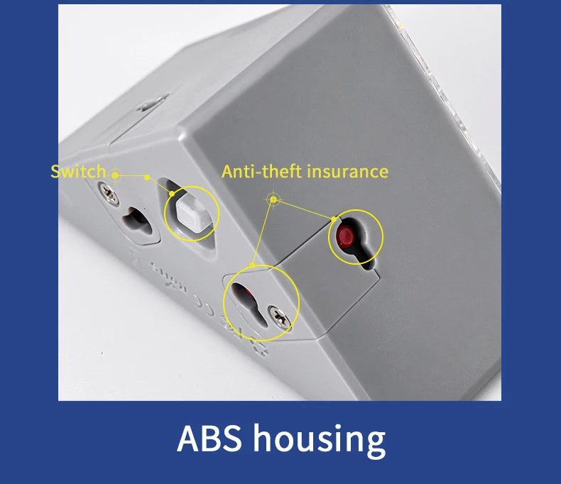 High Lumen Garden Solar Sensor Light 6000mah Solar Max Clamp Light Usb Style Solar Light