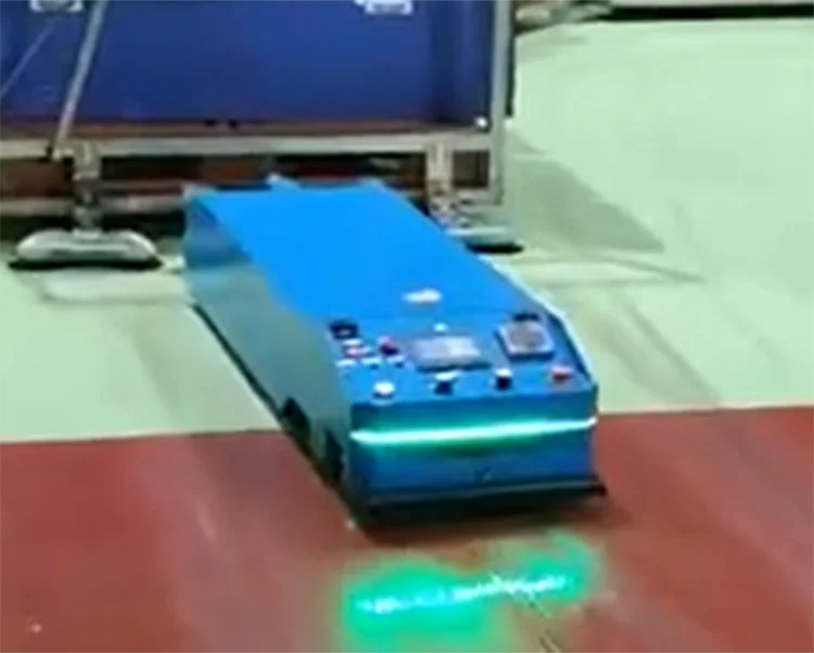 Rear Towing AGV Automated Guided Vehicle Intelligent Warehouse AGV Transport Robots