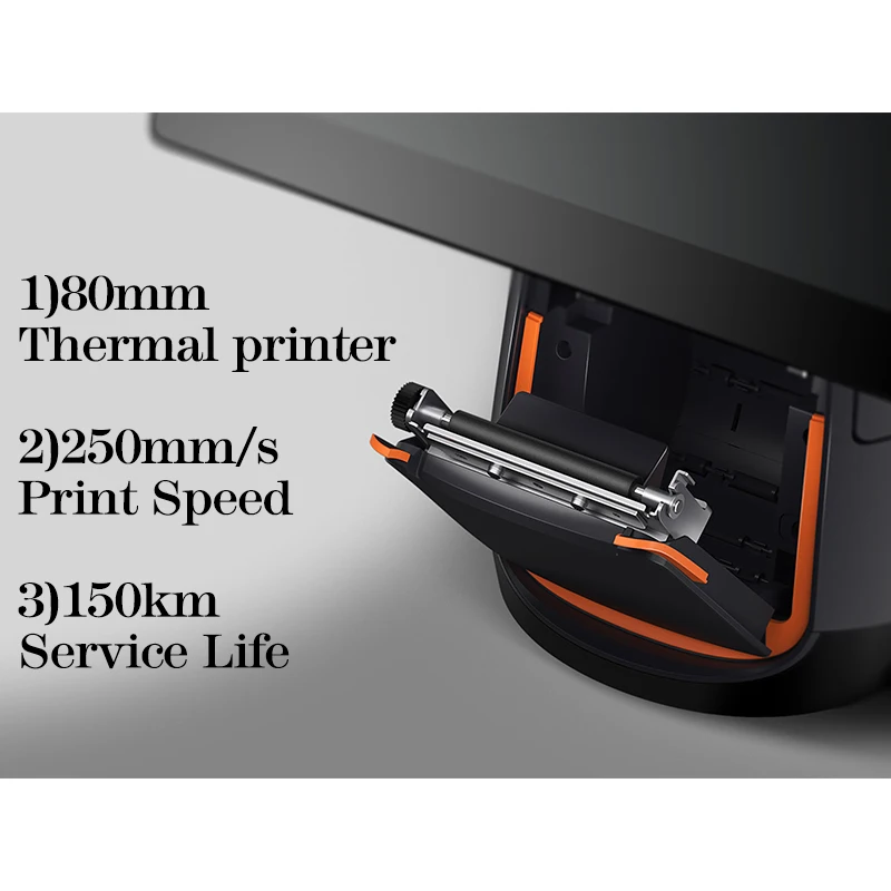 15 inch sunmi t2s Camera Wi-Fi 64+4G dual screen android pos terminal for store