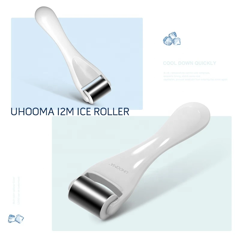 Customization facial medical  skin tool ice roller for eyes stainless steel  ice roller