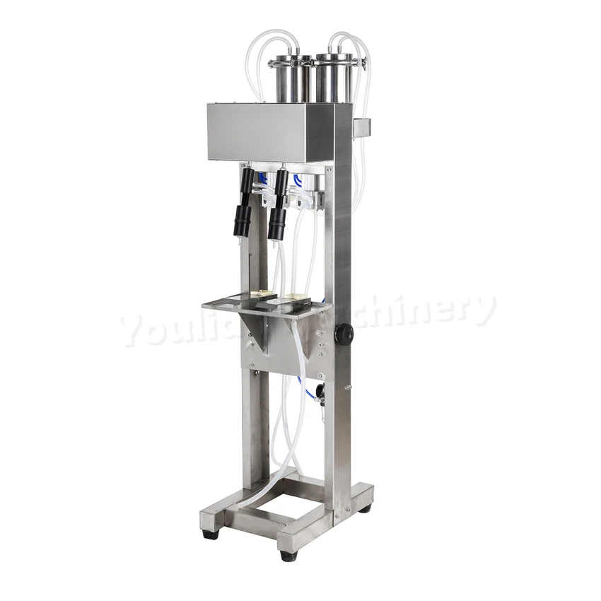 YT-2 China High Accuracy Semi Automatic Production Line Equipment Vacuum Perfume bottling Machine Vacuum Perfume Filler