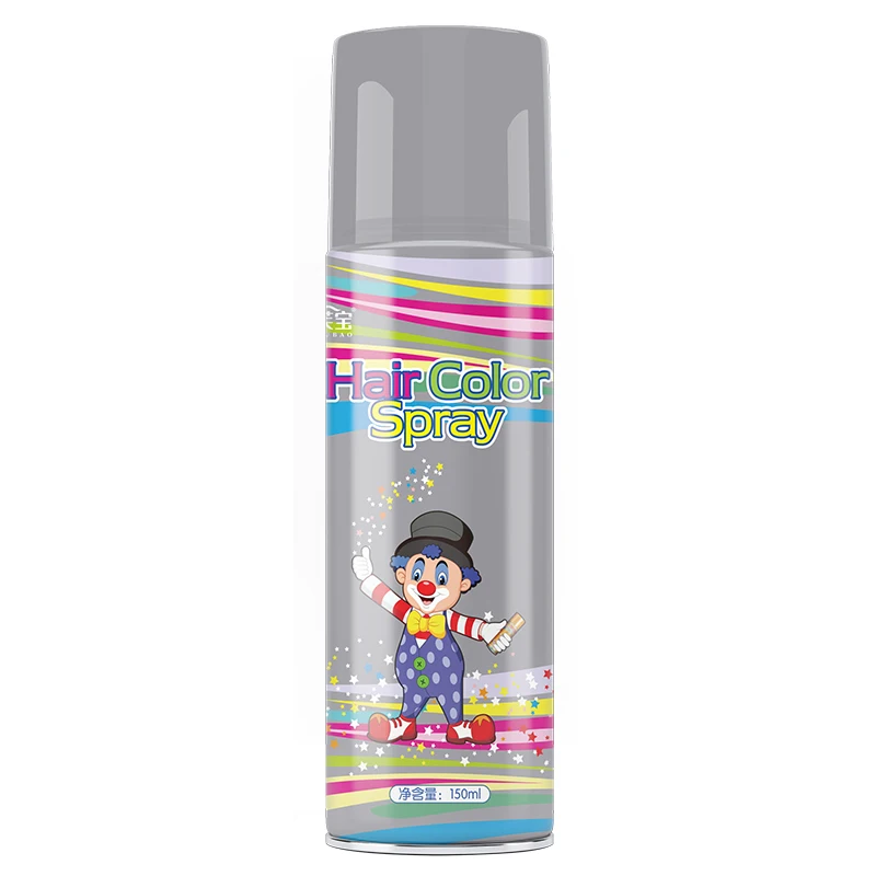 Wholesale factory OEM/ODM instant color hair spray for cosplay/DIY