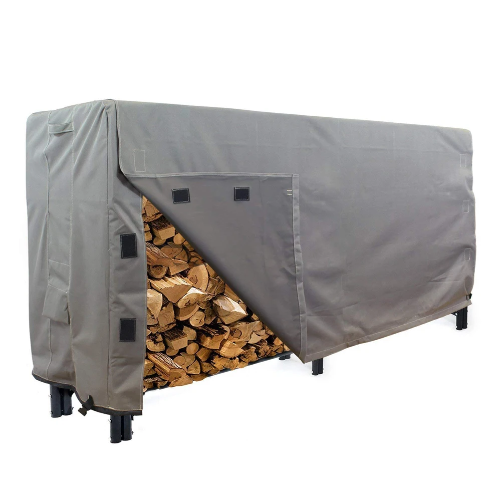 customized Durable Waterproof Heavy Duty Log Rack Cover wholesale