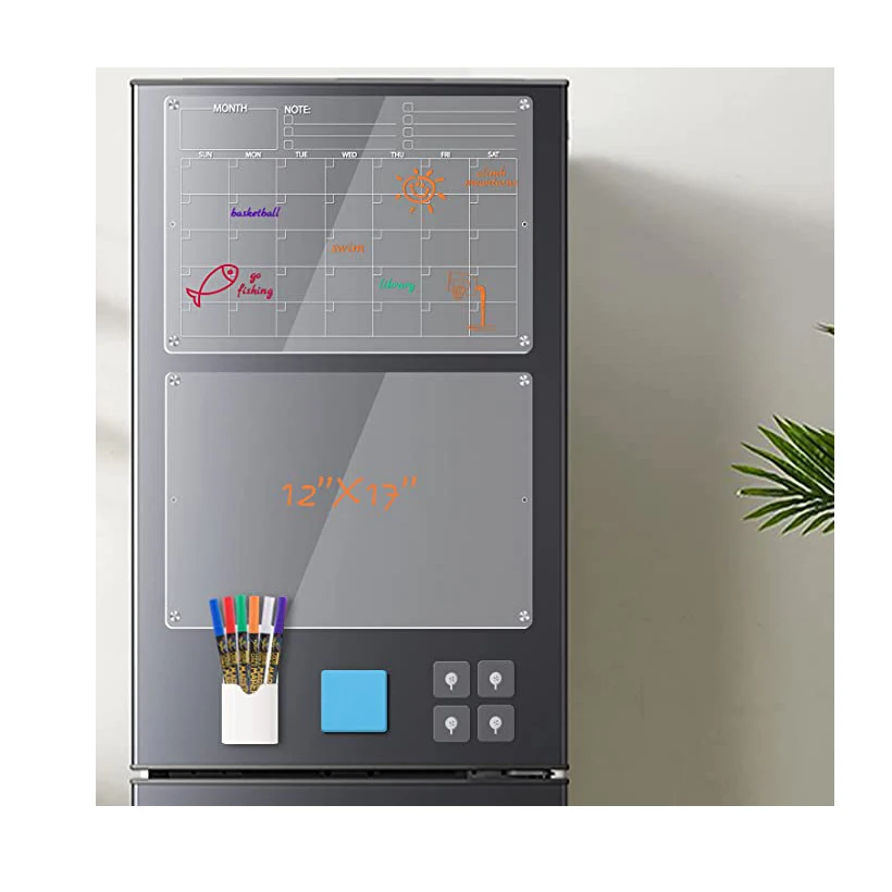 High Quality Memo Tablet Magnetic Whiteboard Acrylic Dry Erase Board For Fridge
