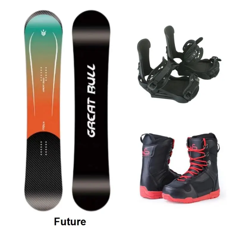Factory Directly Parking Snow Board Men Uomo Unisex All Mountain Snowboards Bindings Boots Snowboard Set