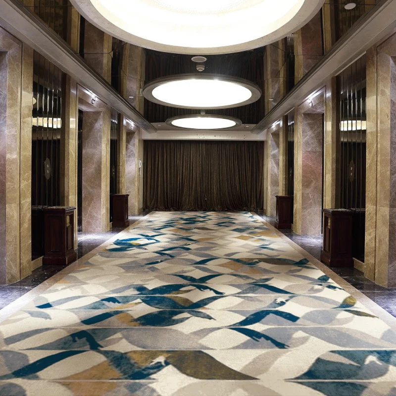 Oriental Design Color Vintage Printed Mosque Living Room Stair Treads Rugs Hotel Wall To Wall Carpet