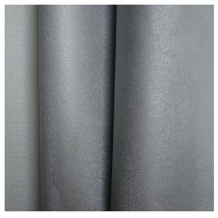 Knitted Backing PVC Rexine Artificial Synthetic Leather Stock Lot For Sofa