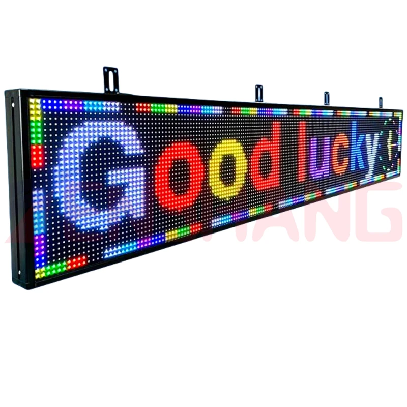 Led Scrolling P10Sign Red White Green Yellow Digital Led Sign Outdoor Wifi High Resolution Bright Led Message Display Board