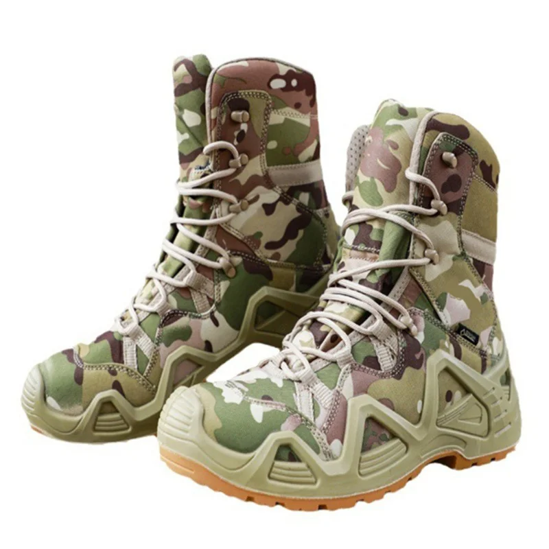 Breathable Walk Camping Shoes Hiking Desert Climbing Outdoor Running Walking  Tactical Sports Cycling Mountaineering Boots