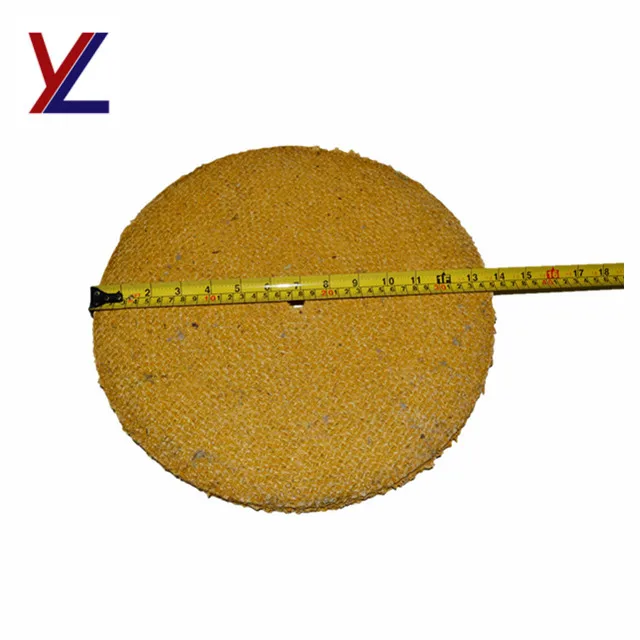 chrome flax cotton buff for electric drill polishing