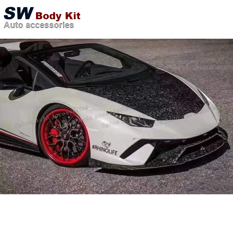 Carbon Fiber 1016 Style Huracan Hood For Lamborghini Huracan LP580 LP610 Upgrade Front Luggage Cover Engine Hood Bonnet Cover