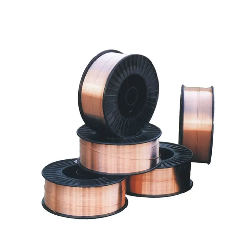 Manufacturer Wholesale Gas Shielded Welding Wire ER50-6 ER70S-6 0.8mm1.0mm1.2mm 1.6mm Mig Wlding Wire