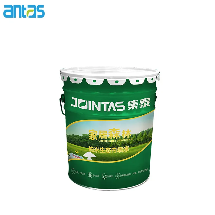 
JZ-201home high-end paint furnishing forest nano ecological wall coating paint water based interoir house 