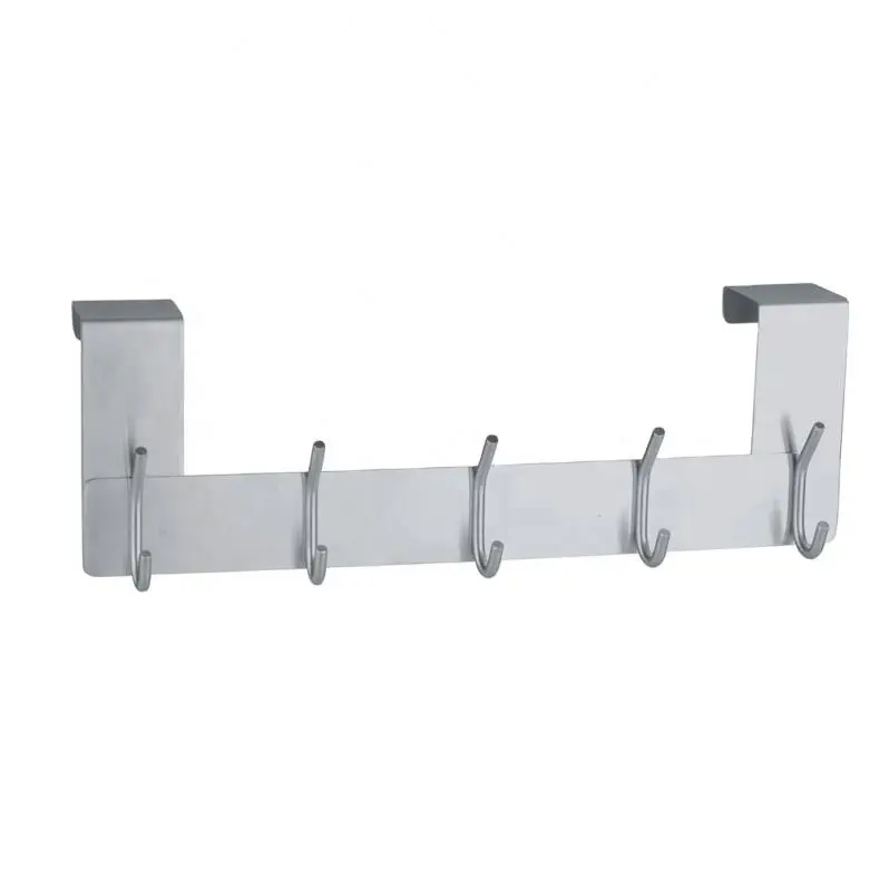 heavy duty steel kids cloth hanging kitchen over the door 5 hooks hanger over door hook