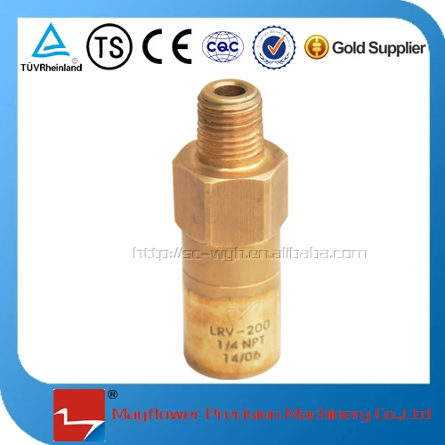 LNG safety valve Cryogenic Pressure relief valve for tank