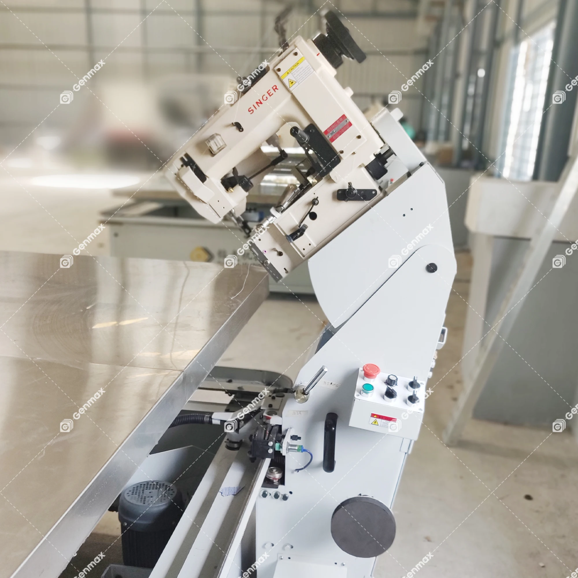 300U Chain Lock Stitch Mattress Tape Edge Machine Maquinas Para Coser Colchones