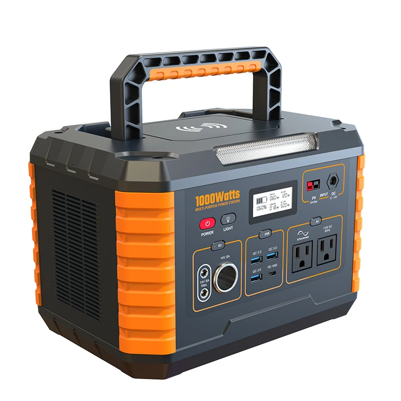 110v 220v Lifepo4 Lithium Ion emerg Power Station 300w 500 Watts Solar Generator Outdoor Home