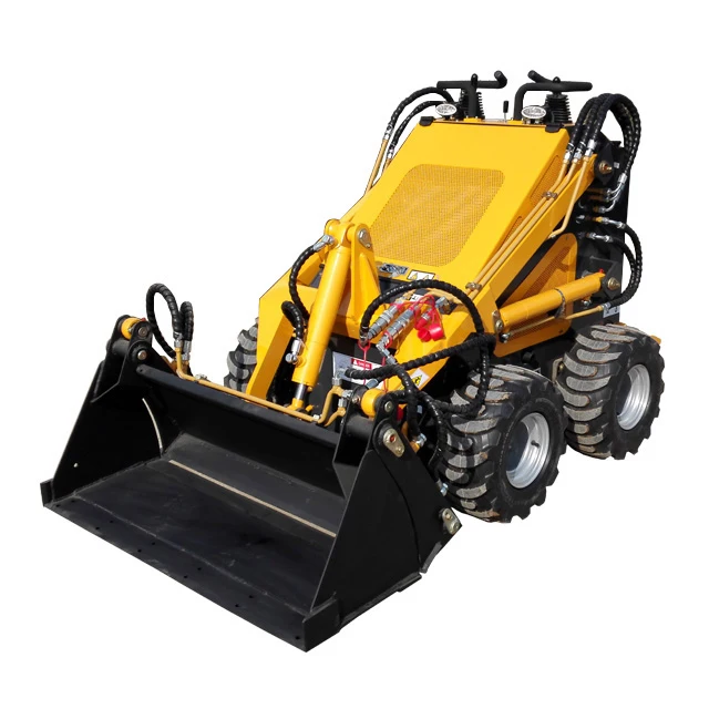 Mini Skid Steer Wood Stump Grinder SL360T Mini Skid Steer Loader For Sale