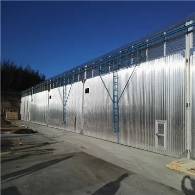80 M3 Steam & Hot Water wood drying kilns wood drying chamber for drying wood