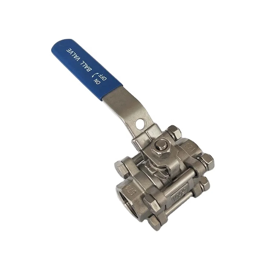 Шаровые краны с резьбой BSP NPT SS304 SS316 3 шт.