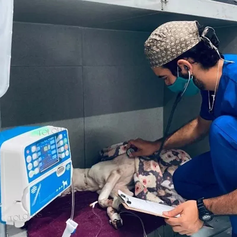 LHW100 ветеринарный медицинский инфузионный насос VET ICU для помещений цена миниатюрный Электрический животных