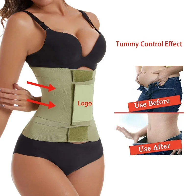 Wholesale Compression Belt Women Workout Waist Cincher Back Support Belt Elasticity Band Tummy Control Waist Trainer Shaper
