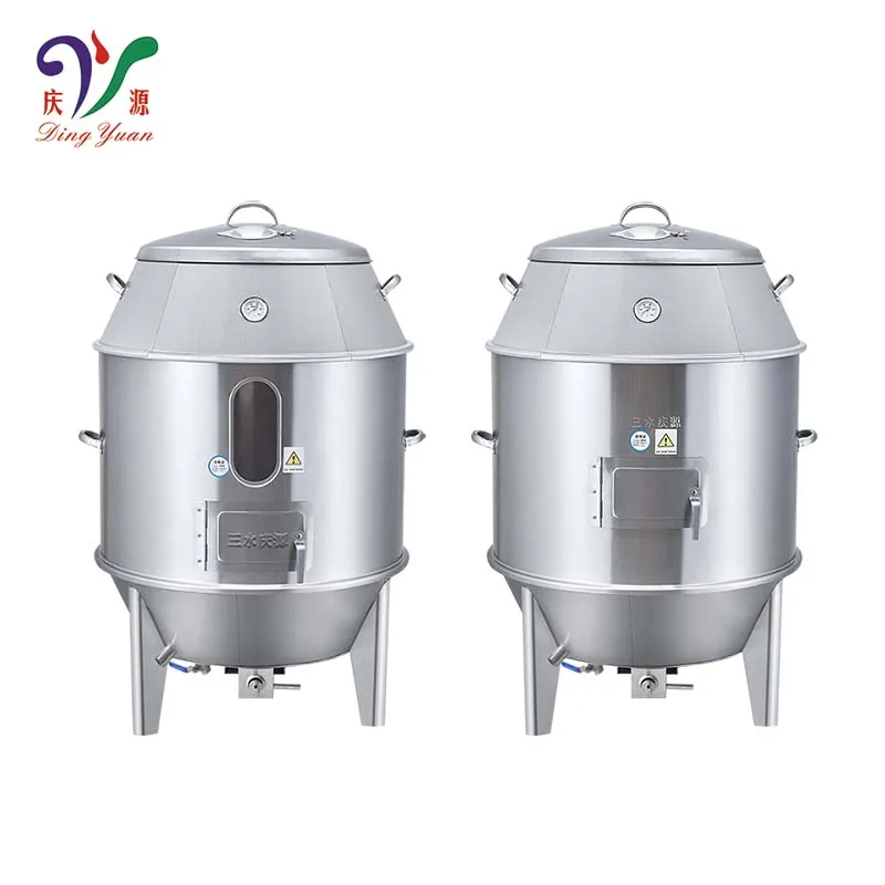 Chinese-Style Stainless Steel Commercial LPG  Roast Chicken Oven Machine