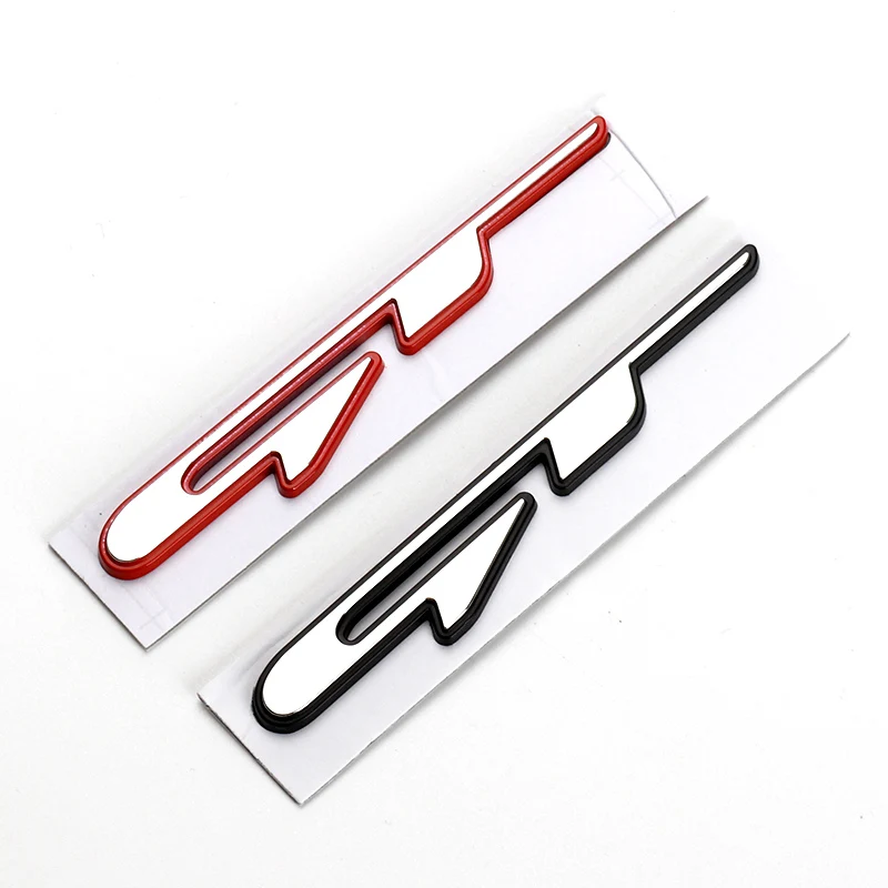 High Quality Adhesive 3D Chrome Auto Emblem Badge Letter Car Stickers Wholesale