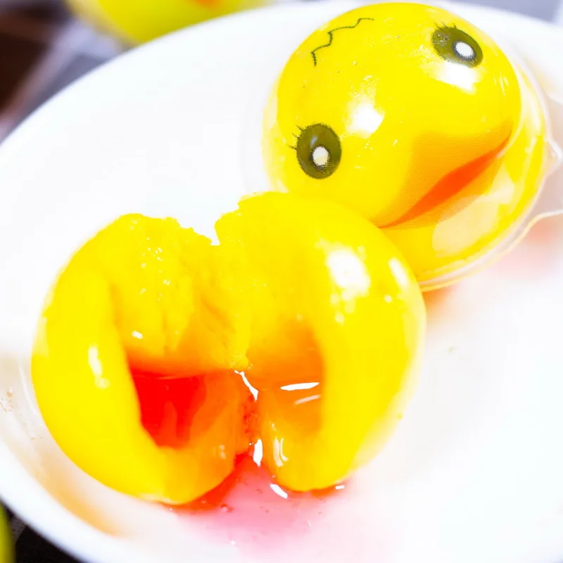 4D Modeling Halal Sweets Jam Centered Gummy Eyeballs Candy Confectionery Candy