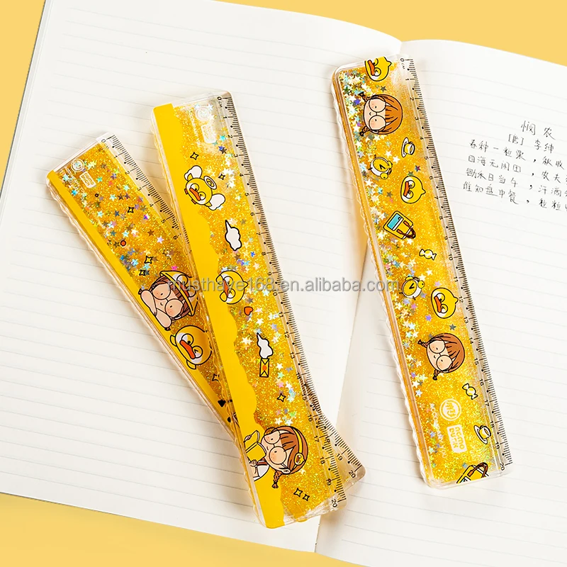 Maihe Recruiting Agent Wholesaler Nomo Duck 20cm Promotion  Creative Animal Shaped Drawing Plastic Ruler For School Stationery