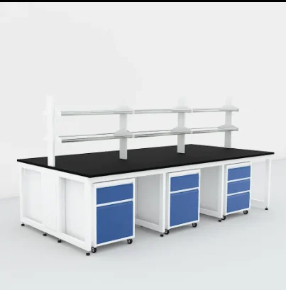 Physics chemical workstations with sink benches laboratory furniture lab tables