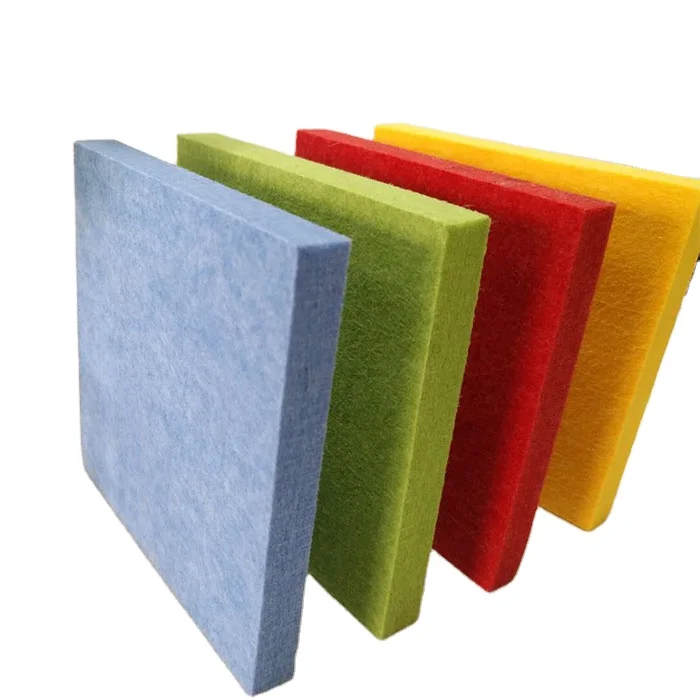 acoustic panel for office sound proof felt PET color felt