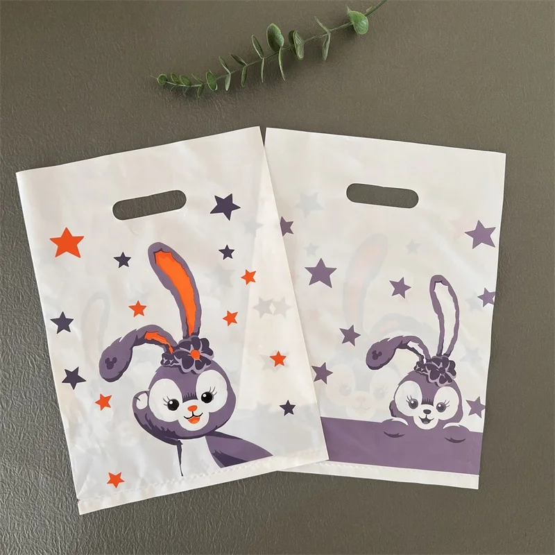 Custom Printed Logo Design LDPE/HDPE handle plastic bag die cut bag shopping bag for clothing/shoe packing