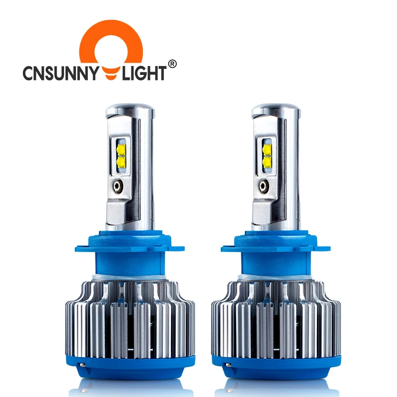 
T1 Faros Focos Led Auto Lighting System 70W 7000Lm Turboes Led H7 Luces Headlamps H4 H11 Para Carro Car Lights H1 Led Headlight 