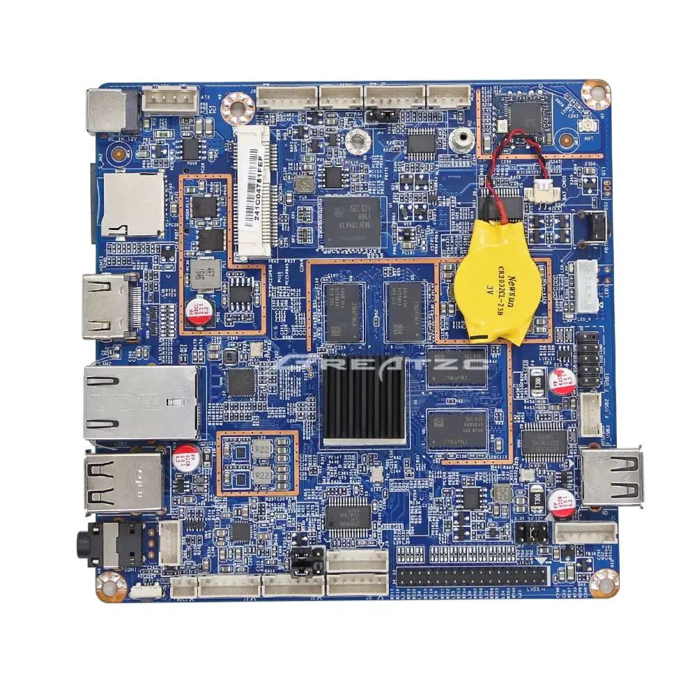 ZC-RK3288 ARM A17 Quad-core RK3288 CPU Android материнская плата с 2 Гб RAM 16 Гб eMMC Quad Core Android материнская плата