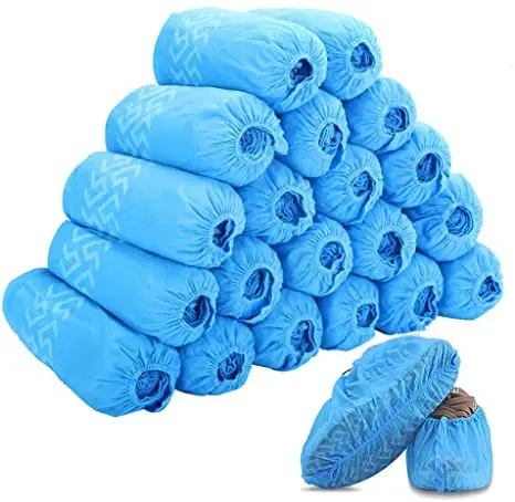 High Quality dust-proof antiskid Disposable Non-woven Shoe Covers nonwoven Wholesale Disposable Shoe cover  Waterproof