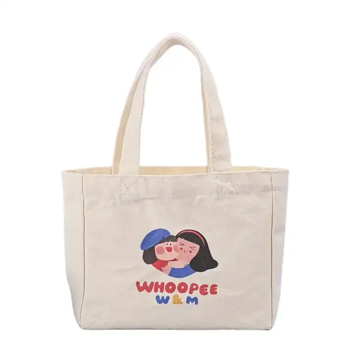 Large Reusable Grocery Bag 100% Cotton Heavy Duty Tote In Natural For Grocery Shopping The Beach The Pool Decorating Bags