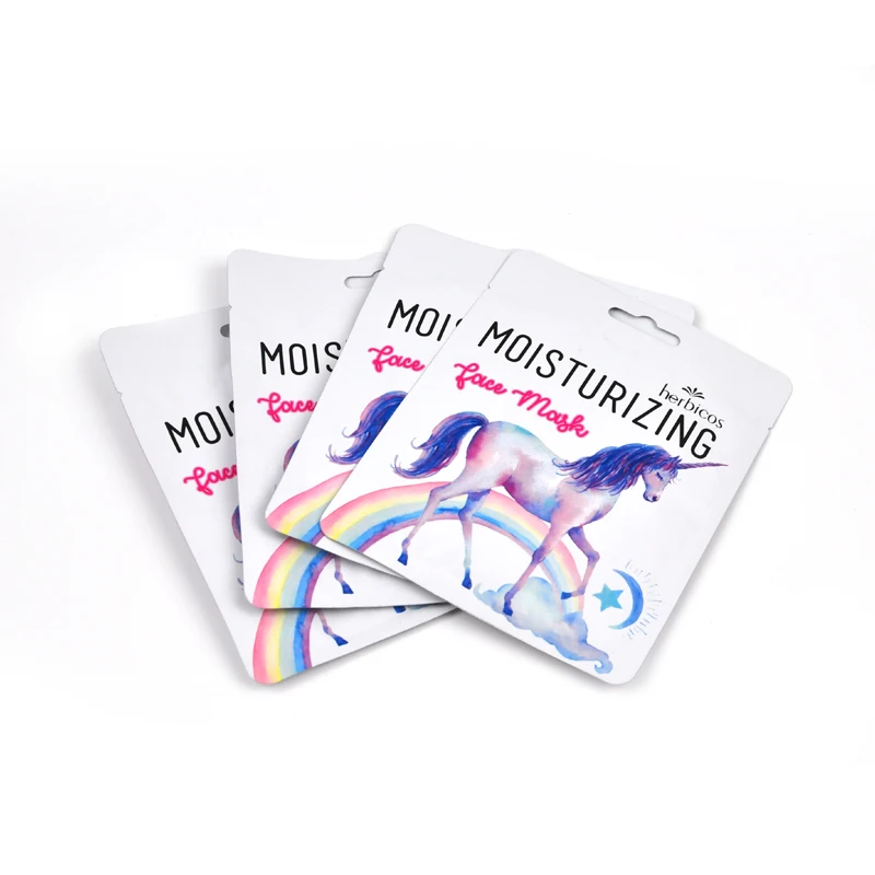 New Cute unicorn Animal Nourish Mask Korean Moisturizing Yogurt Sheet Face Maskss